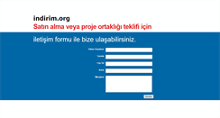 Desktop Screenshot of indirim.org